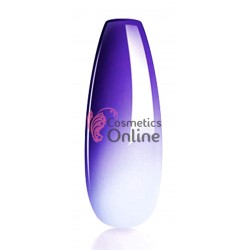 Dipping Powder Amelie Temperature Color Change de 5g Cod ATC004 Violet cu Alb